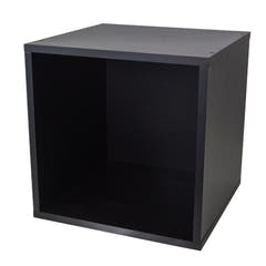 Studio 57 - Oppbevaringshylle til vinylplater (36,5 x 36,5 cm, Sort)