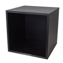 Studio 57 - Oppbevaringshylle til vinylplater (36,5 x 36,5 cm, Sort)