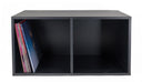 Studio 57 - Oppbevaringshylle til vinylplater (71,5 x 36,5 cm, Sort)