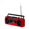 Studio 57 - Kassettspiller m. FM & Bluetooth, Rød