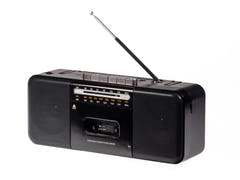 Studio 57 - Kassettspiller m. FM & Bluetooth, Sort