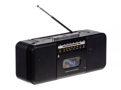 Studio 57 - Kassettspiller m. FM & Bluetooth, Sort
