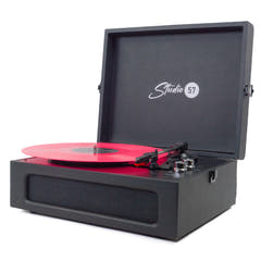 Studio 57 Groovy platespiller (svart)