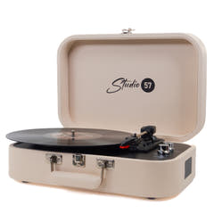 Studio 57 Mellow platespiller (hvit)