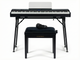Grooveland FP80 El Piano (Svart) Komplett Pakke