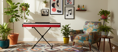 Grooveland FP80 El Piano (Rød) Komplet Bundle