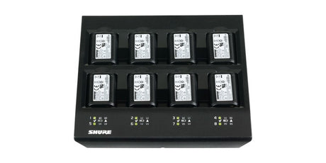 Shure SBC800-E batterilader (plass til 8 batterier)