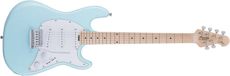 Sterling by Music Man Cutlass CT30SSS Daphne Blå