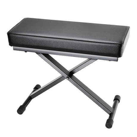 Adam Hall Stands SKT 17 - Sammenleggbar keyboardbenk med ekstra tykk polstring