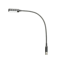 Adam Hall Stands SLED 1 ULTRA BNC - BNC-svanehalslampe med 4 COB-LED'er