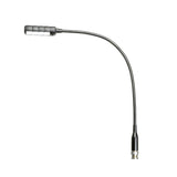 Adam Hall Stands SLED 1 ULTRA BNC - BNC-svanehalslampe med 4 COB-LED'er