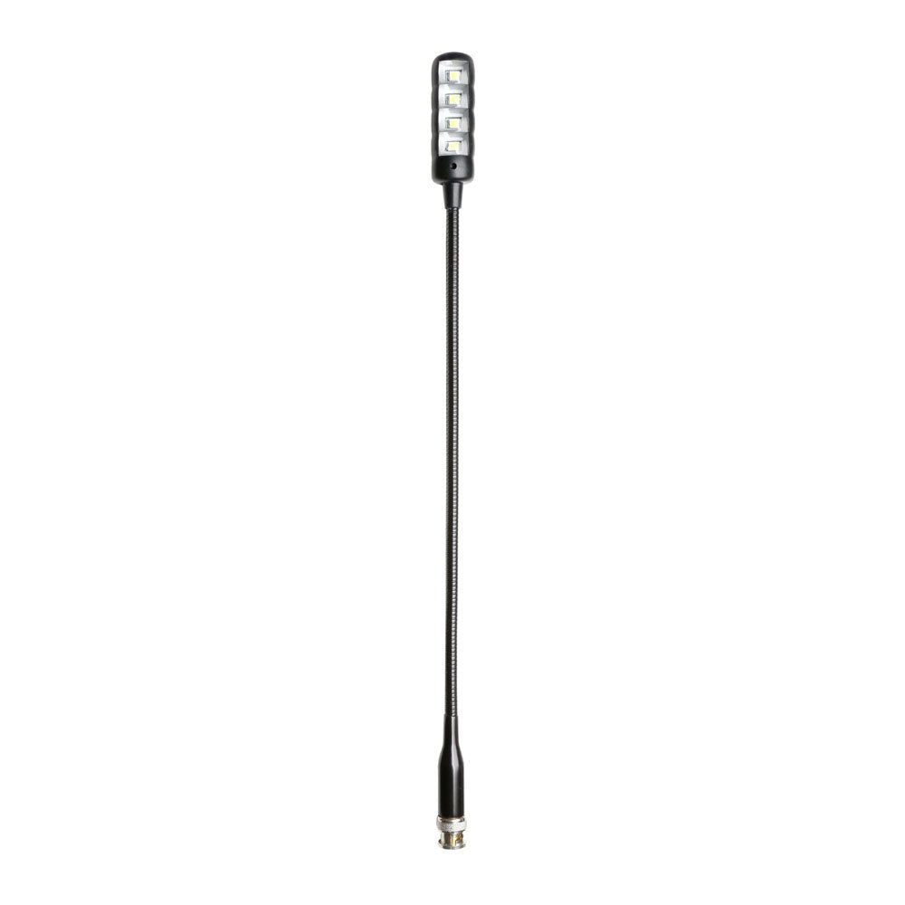 Adam Hall Stands SLED 1 ULTRA BNC - BNC-svanehalslampe med 4 COB-LED'er