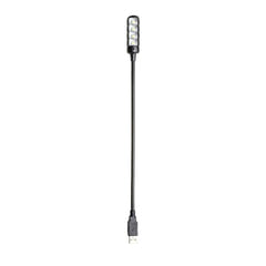 Adam Hall Stands SLED 1 ULTRA USB - svanehalslampe, USB-plugg, 4 COB-LED’er