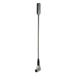Adam Hall Stands SLED 1 ULTRA XLR 3 A - Vinklet 3-polet XLR-svanehalslampe med 4 COB-LED'er