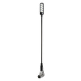 Adam Hall Stands SLED 1 ULTRA XLR 3 A - Vinklet 3-polet XLR-svanehalslampe med 4 COB-LED'er