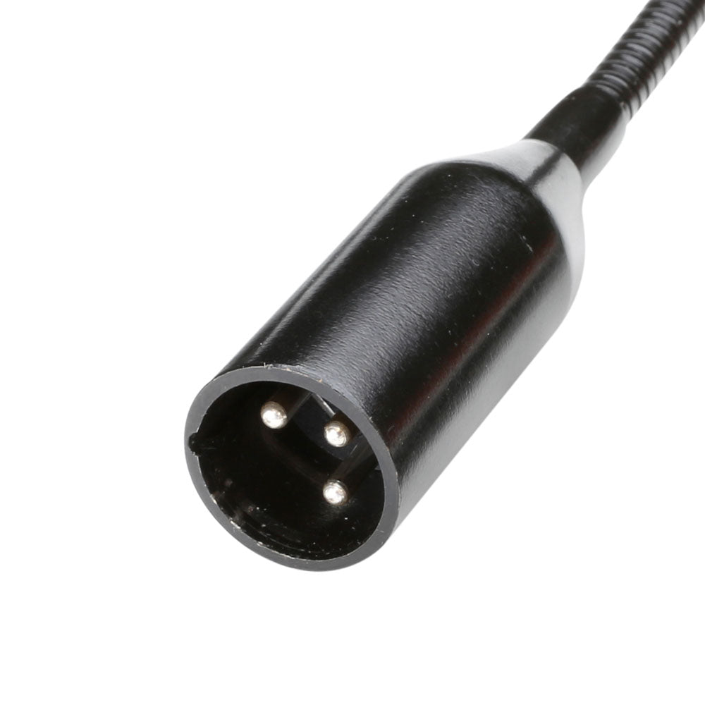 Adam Hall Stands SLED 1 ULTRA XLR 3 - 3-polet XLR-svanehalslampe med 4 COB-LED'er