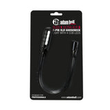 Adam Hall Stands SLED 1 ULTRA XLR 3 - 3-polet XLR-svanehalslampe med 4 COB-LED'er
