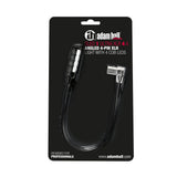 Adam Hall Stands SLED 1 ULTRA XLR 4 A - Vinklet 4-polet XLR-svanehalslampe med 4 COB-LED'er