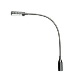Adam Hall Stands SLED 1 ULTRA XLR 4 - 4-polet XLR svanehalslampe med 4 COB-LED-er