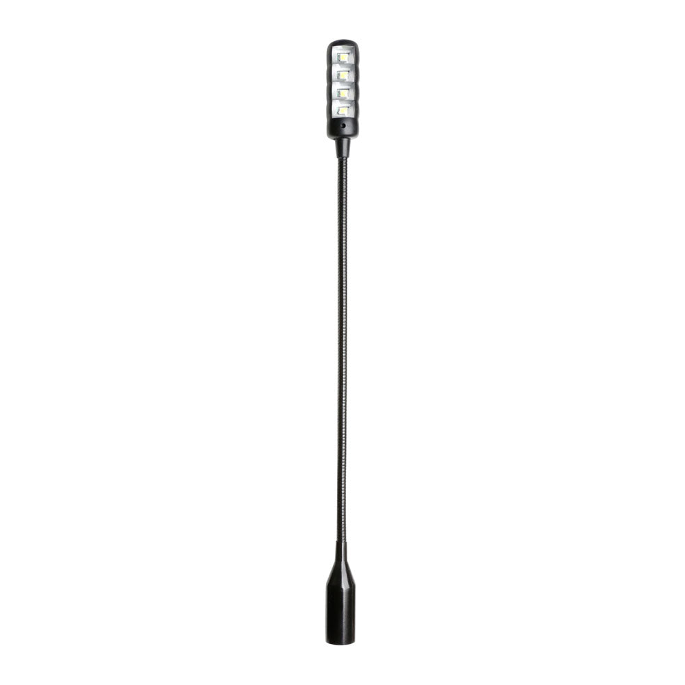 Adam Hall Stands SLED 1 ULTRA XLR 4 - 4-polet XLR svanehalslampe med 4 COB-LED-er