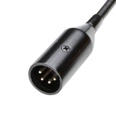 Adam Hall Stands SLED 1 ULTRA XLR 4 - 4-polet XLR svanehalslampe med 4 COB-LED-er