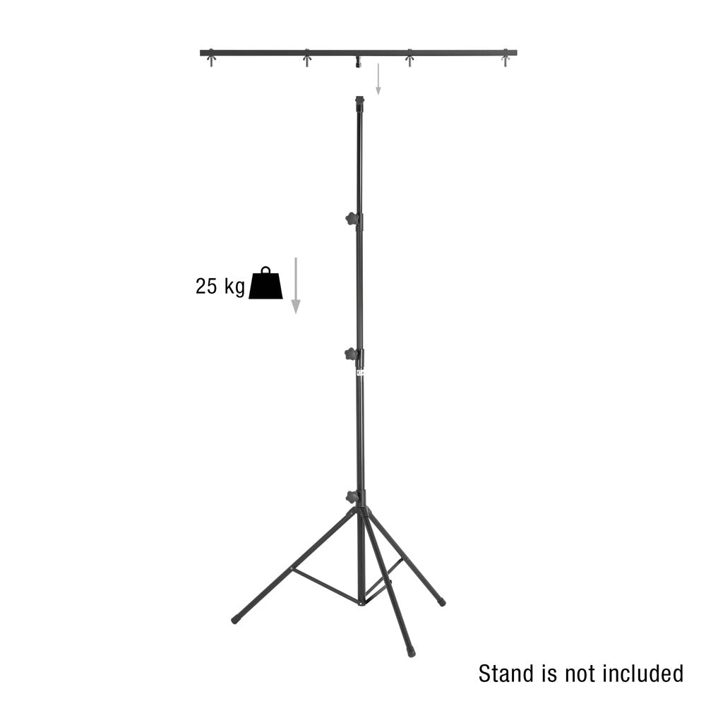 Adam Hall Stands SLS 6 CB - Lysstativ T-bar med 16 mm TV-spigot