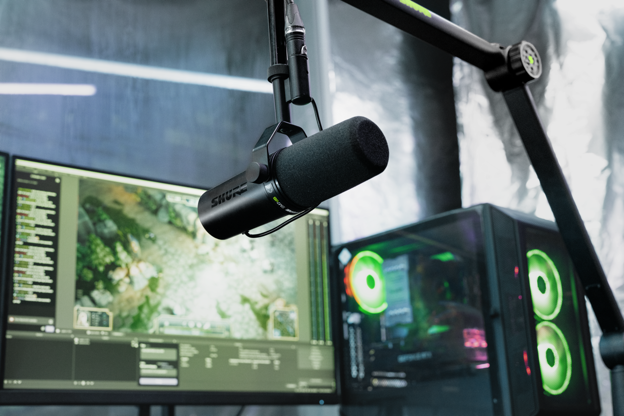 Shure SM7dB Active Dynamic Podcast-mikrofon