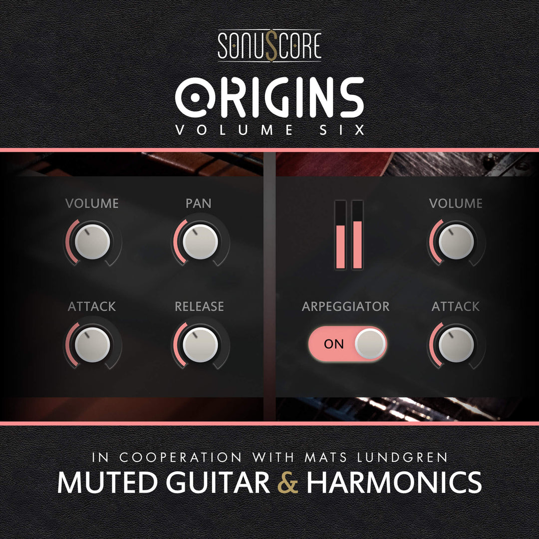 Sonuscore Origins Vol. 6 Muted Gitarer & Harmonics