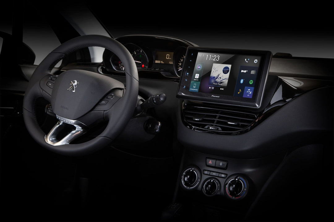 Pioneer SPH-EVO82DAB-208 Apple CarPlay til Peugeot 208/2008