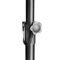 Høyttalerstativ (svart, 30 kg, 2m)