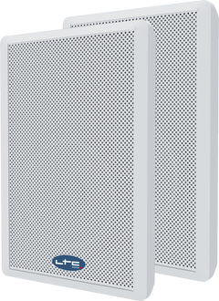 EKSTRA FLAT VEGGMONTERT 2-VEIS HØYTTALERE 5,25"/ 13CM