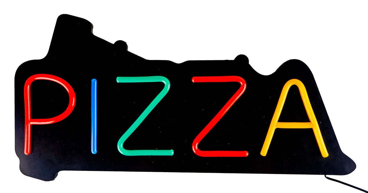 Neonskilt "Pizza" (60 cm)
