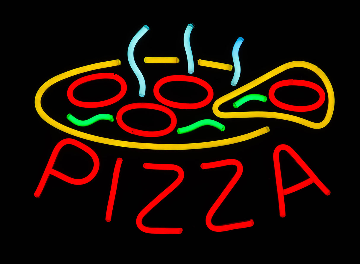 Neonskilt "Pizza" (70 cm)