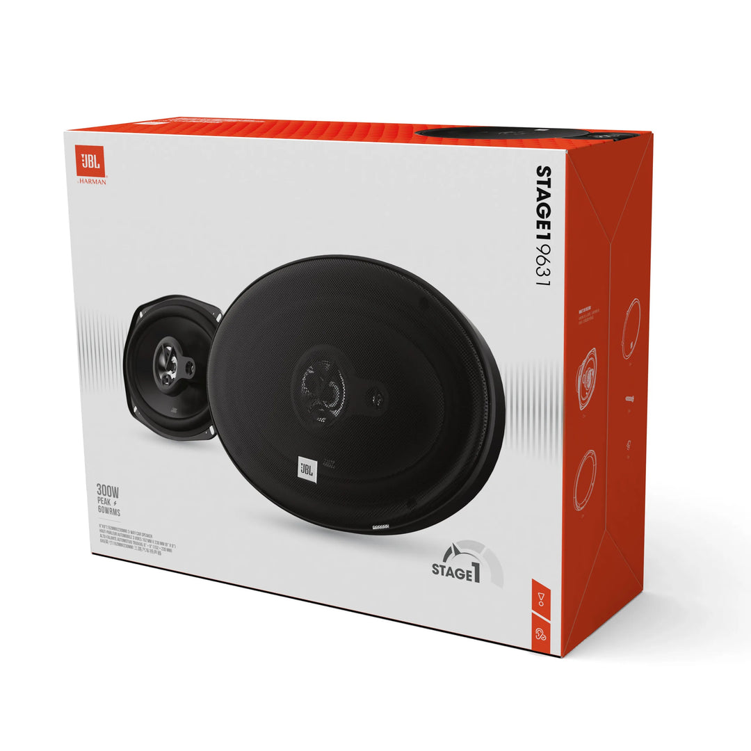 JBL Stage1 9631 6x9" 3-veis bilhøyttalere