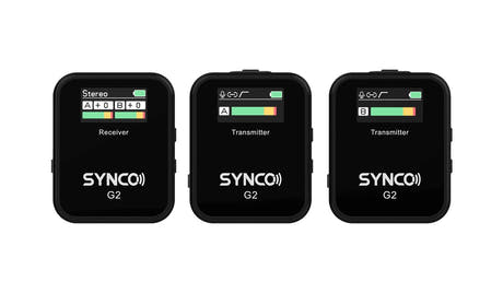 Synco WAir G2 trådløst mikrofonssystem display m/2 mikrofoner