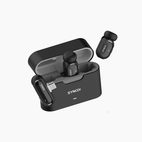 Synco Smic trådløst mikrofonsett til USB-C, sort