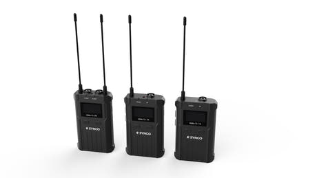 Synco trådløst mikrofonsett PRO 1 RX og 2 TX UHF