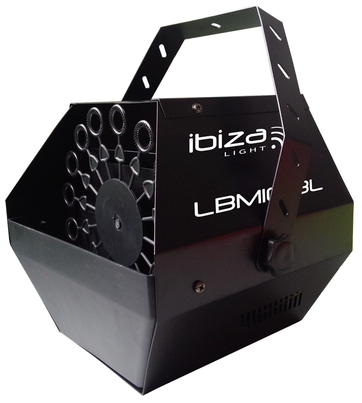 Ibiza såpeboblemaskin (svart)
