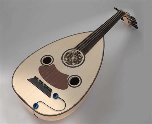 Schertler DYN-OUD-P48 Kontaktmikrofon til oud og gitarer