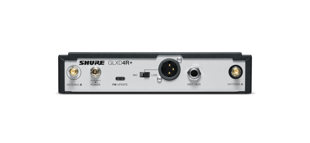 Shure GLXD14R+ SM35 trådløst hodesett (2,4 + 5,8 GHz)