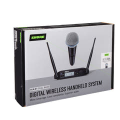Shure GLXD24+ BETA58A trådløst mikrofonsystem