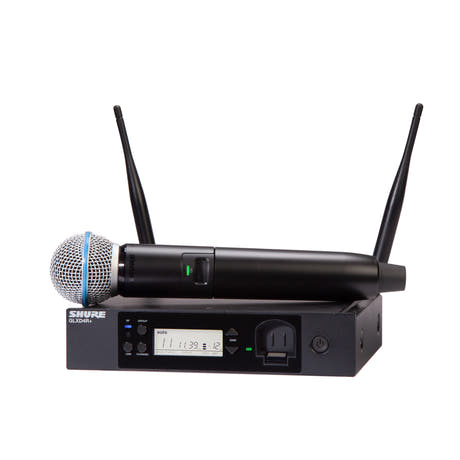 Shure GLXD24R+ BETA58A trådløst mikrofonstativsystem