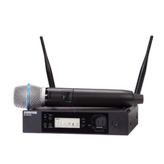 Shure GLXD24R+ BETA87A trådløst mikrofonstativsystem