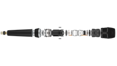 Shure NXN8/C Nexadyne dynamisk mikrofon (nyre, svart)