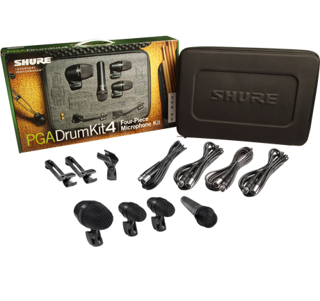 Shure PGA Drumkit 4 trommemikrofonpakke