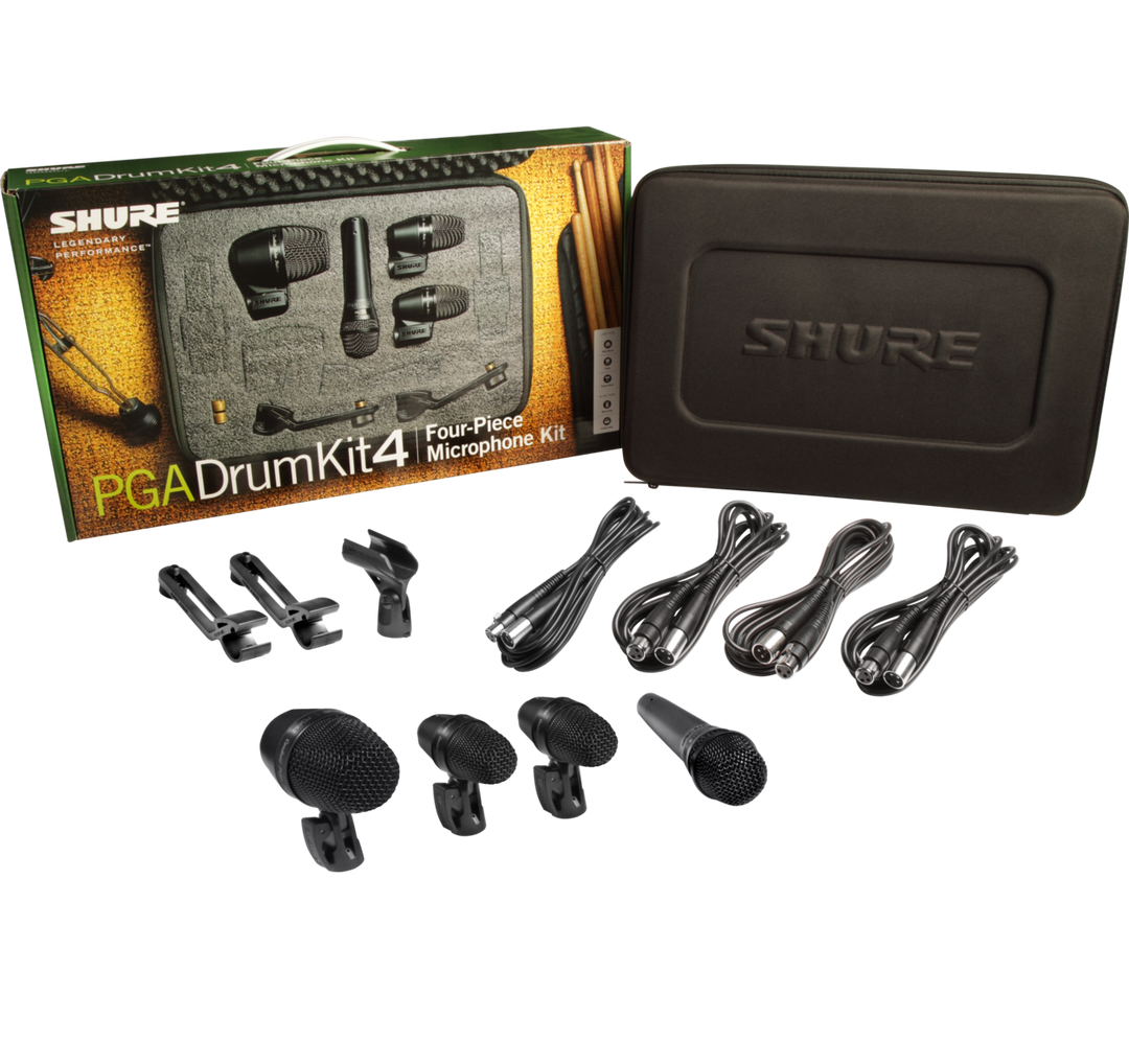 Shure PGA Drumkit 4 trommemikrofonpakke