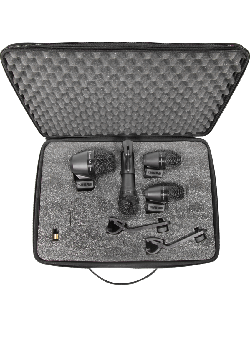 Shure PGA Drumkit 4 trommemikrofonpakke