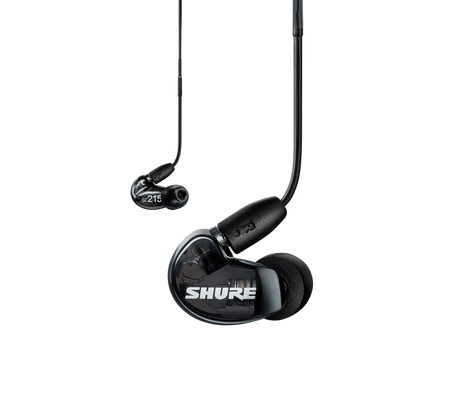 Shure SE215 øretelefoner (svarte)