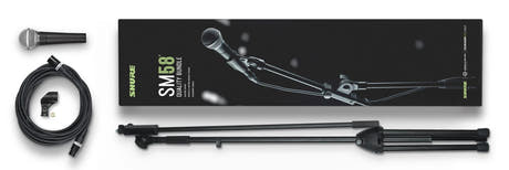 Shure SM58 LC sangmikrofonpakke