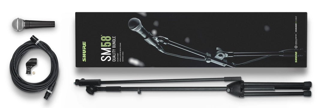Shure SM58 LC sangmikrofonpakke